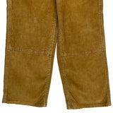 American Eagle Double Knee Cord Carpenter Pants - 30W 29L Brown Cotton