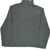 Polo By Ralph Lauren 1/4 Zip - Large Gray Cotton