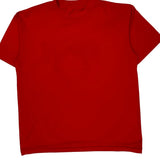 Single Stitch Hawkeye Classic Unbranded Graphic T-Shirt - Large Red Cotton
