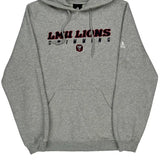 Lmu Lions Swimming Adidas College Hoodie - Small Gray Cotton Blend