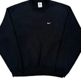 Nike Sweatshirt - Small Black Cotton