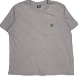 Carhartt T-Shirt - 2XL Grey Cotton
