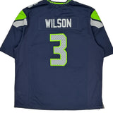 Seahawks Nike Nfl Football Jersey - 2XL Navy Polyester