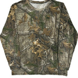 Red Head Camo Long Sleeve T-Shirt - XL Camo Cotton
