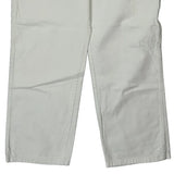 Dickies Carpenter Pants - 33W 30L White Cotton