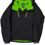 The North Face Reversible Ski Jacket - Large Black Polyester