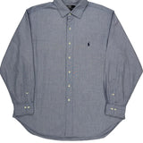 Polo By Ralph Lauren Shirt - XL Blue Cotton