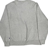 Reverse Weave Champion Sweatshirt - Large Gray Cotton