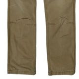 Carhartt Carpenter Trousers - 32W 31L Beige Cotton