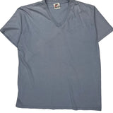 Nike T-Shirt - Large Blue Cotton