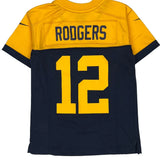 Age 8 Green Bay Packers Nike Nfl Football Jersey - Small Navy Polyester