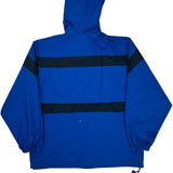 Reebok Windbreaker - Small Blue Polyester