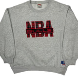 Chicago Bulls Nutmeg Nba Sweatshirt - XL Gray Cotton