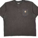 Carhartt T-Shirt - 2XL Grey Cotton