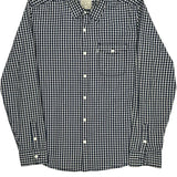 Levis Checked Shirt - Large Blue Cotton