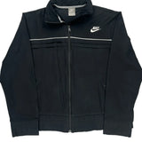 Nike Track Jacket - XL Black Polyester
