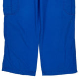 Carhartt Cargo Pants - Large Blue Cotton Blend