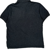 Tommy Hilfiger Polo Shirt - Large Gray Cotton