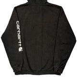 Carhartt Tall Hoodie - Large Black Cotton