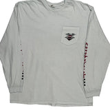 San Jose Harley Davidson Long Sleeve T-Shirt - XL White Cotton