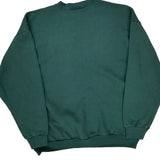 Winnie The Pooh Embroidery Disney Cartoon Sweatshirt - XL Green Cotton