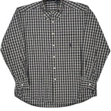 Nautica Checked Shirt - XL Black Cotton