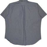 Ralph Lauren Checked Short Sleeve Shirt - 2XL Blue Cotton