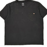 Dickies T-Shirt - 2XL Black Cotton