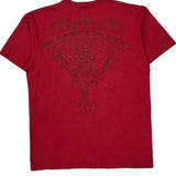 Ford Anvil Graphic T-Shirt - Large Red Cotton