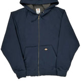 Dickies Hoodie - XL Navy Cotton Blend