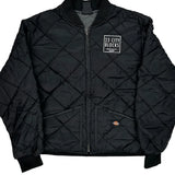 Dickies Bomber Jacket - Large Black Polyester