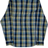 Oakley Checked Flannel Shirt - Medium Blue Cotton