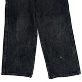 Wrangler Carpenter Pants - 26W US 4 Black Cotton