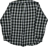 Performance Flannel Ralph Lauren Checked Flannel Shirt - 2XL Green Cotton