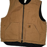 Carhartt Gilet - 2XL Brown Cotton