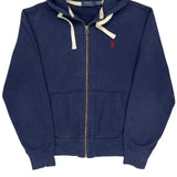 Polo By Ralph Lauren Hoodie - Medium Blue Cotton