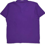 Kappa Polo Shirt - XL Purple Cotton