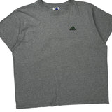 Adidas T-Shirt - XL Grey Cotton
