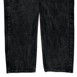 Levis 505 Jeans - 38W 30L Black Cotton