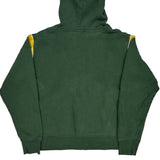 Packers Reebok Nfl Hoodie - Large Yellow Polyester