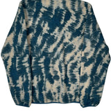 Synchilla Patagonia Tie-Dye Snap-T Fleece - Small Cream Polyester