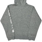 Age 7 Carhartt Hoodie - XS Grey Cotton Blend