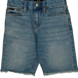 Age 10 Polo By Ralph Lauren Slim Denim Shorts - Mediumw 9L Light Wash Denim