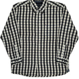 Tommy Hilfiger Checked Shirt - Large Navy Cotton