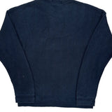 Chaps Ralph Lauren Herringbone Sweater - XL Navy Cotton