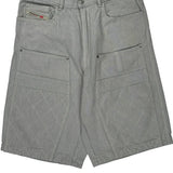 Diesel Denim Shorts - 34W 11L Grey Cotton