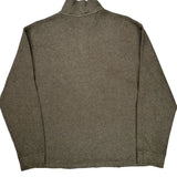 Polo By Ralph Lauren 1/4 Zip - Large Gray Cotton