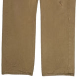 501 Levis Jeans - 36W 30L Beige Cotton