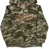 Age 6 Carhartt Camo Hoodie - XS Camo Cotton