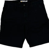 Caterpillar Shorts - 36W 10L Black Cotton